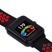 ATTACUS Star2 GPS sports Watch-Black Red