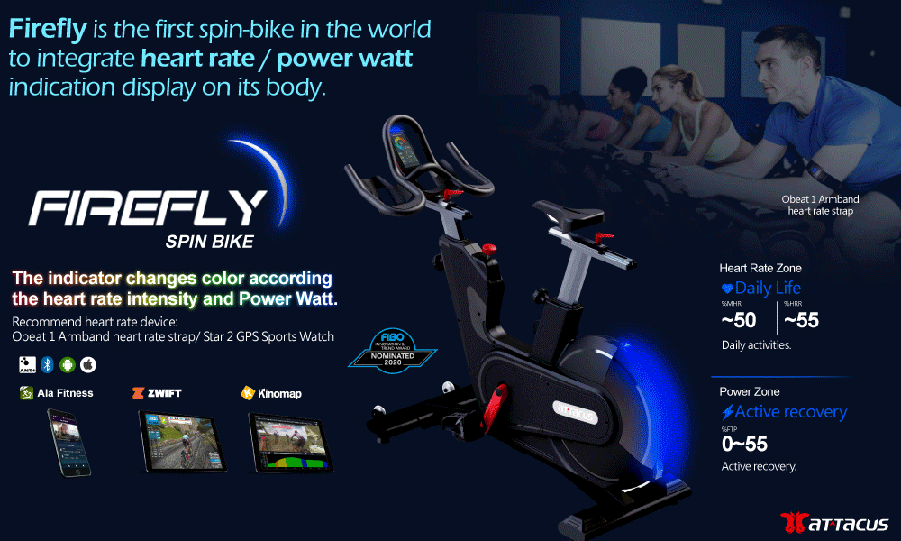 Firefly spin bike